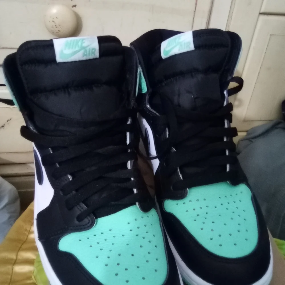 Nike Women's High-Top Sneakers - Black, White, Teal